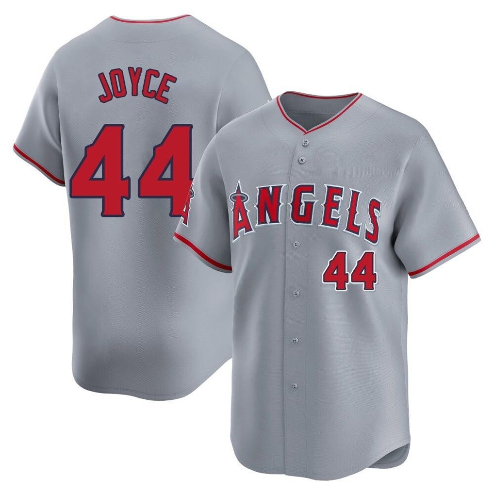 Kooe LA.Angels #44 Ben Joyce Player Gray Home Limited Stitched Jerseys