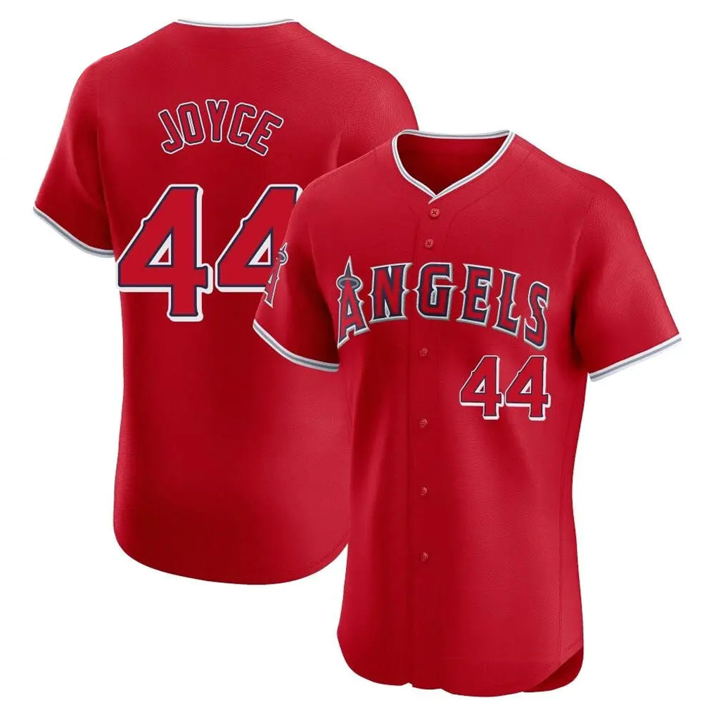 Kooe LA.Angels #44 Ben Joyce Player Red Home Limited Elite Stitched Jerseys