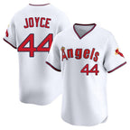 Kooe LA.Angels #44 Ben Joyce Player White T-shirt Home Limited Stitched Jerseys