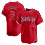 Kooe LA.Angels #6 Anthony Rendon Player Red Home Limited Stitched Jerseys