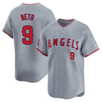 Kooe LA.Angels #9 Zach Neto Player Gray Home Limited Stitched Jerseys