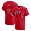 Kooe LA.Angels #9 Zach Neto Player Red Home Limited Elite Stitched Jerseys