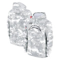 Kooe LA.Chargers Arctic Camo Salute to Service Hoodies Limited Game Blank Player Stitched Jerseys