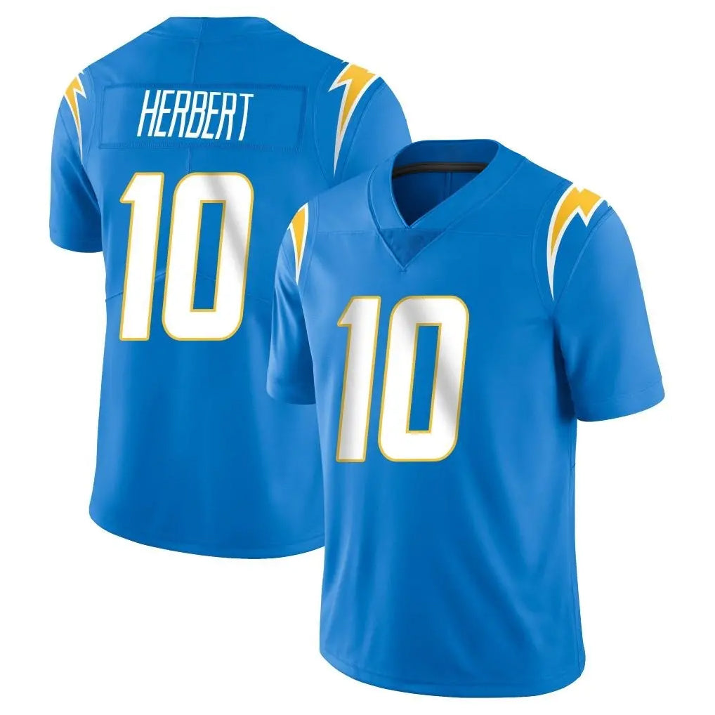 Kooe LA.Chargers #10 Justin Herbert Player Blue Limited Vapor Untouchable Home Game Stitched Jerseys