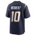Kooe LA.Chargers #10 Justin Herbert Player Navy Home Game Stitched Jerseys