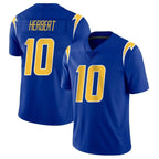 Kooe LA.Chargers #10 Justin Herbert Player Royal Limited Vapor Home Game Stitched Jerseys