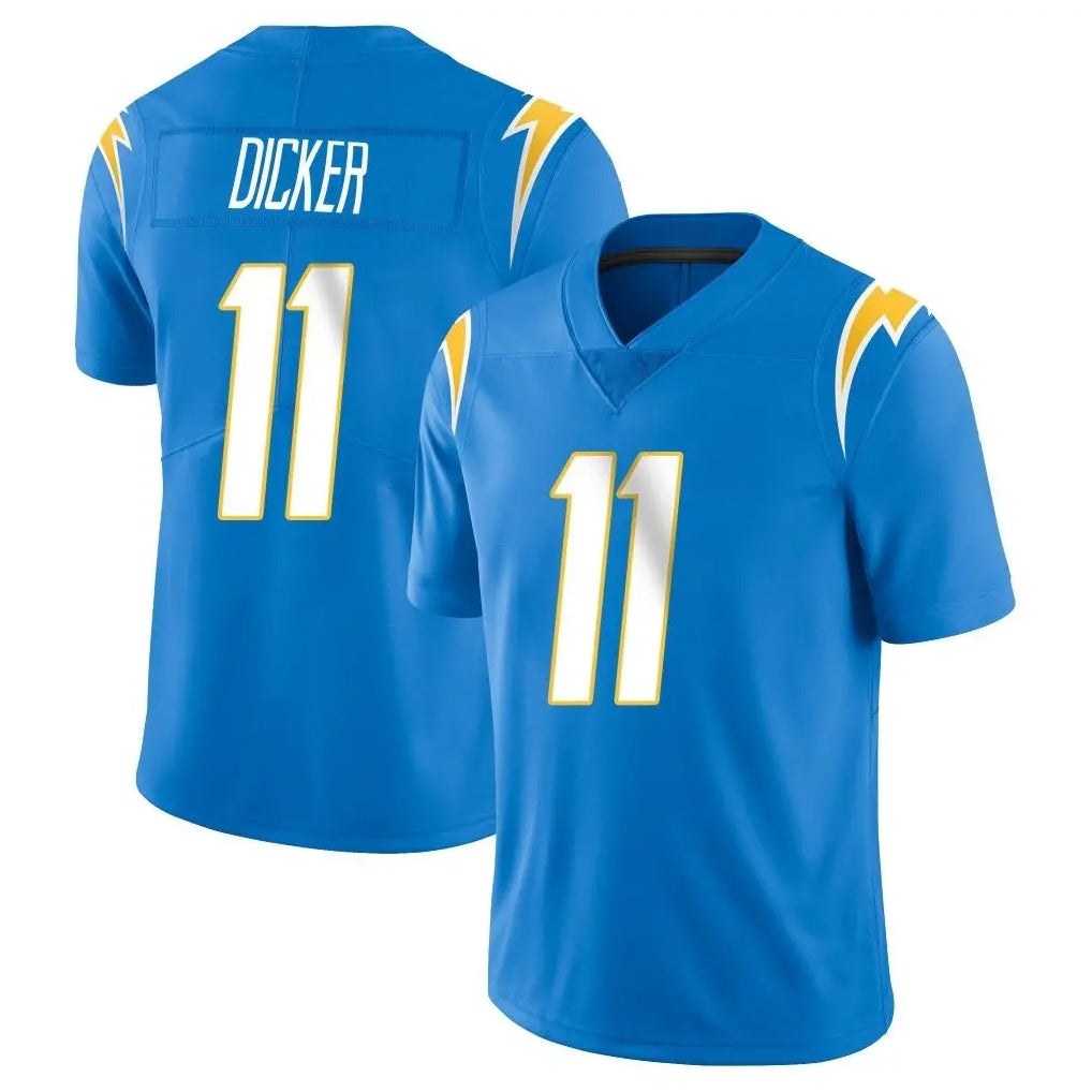 Kooe LA.Chargers #11 Cameron Dicker Player Blue Limited Vapor Untouchable Home Game Stitched Jerseys