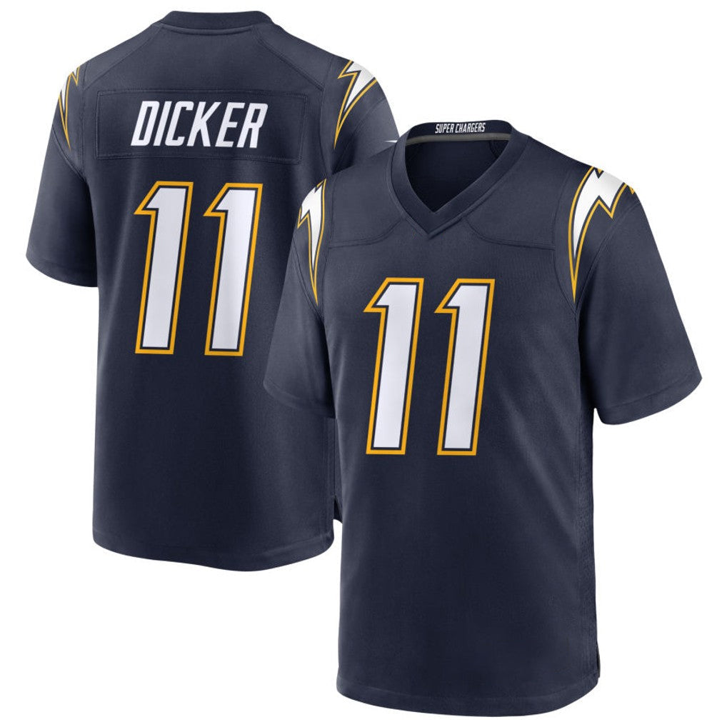 Kooe LA.Chargers #11 Cameron Dicker Player Navy Alternate Home Game Stitched Jerseys