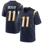 Kooe LA.Chargers #11 Cameron Dicker Player Navy Alternate Home Game Stitched Jerseys