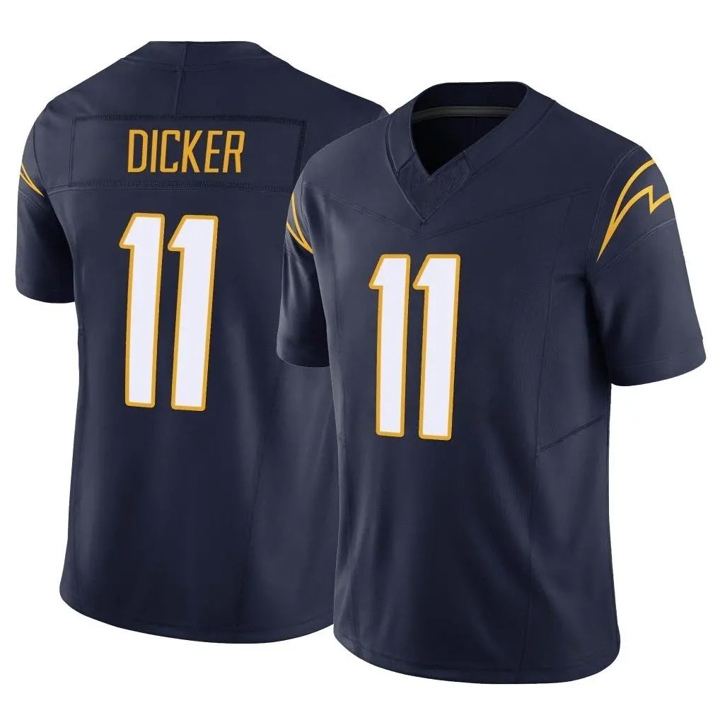 Kooe LA.Chargers #11 Cameron Dicker Player Navy Limited Vapor F.U.S.E. Home Game Stitched Jerseys