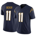 Kooe LA.Chargers #11 Cameron Dicker Player Navy Limited Vapor F.U.S.E. Home Game Stitched Jerseys