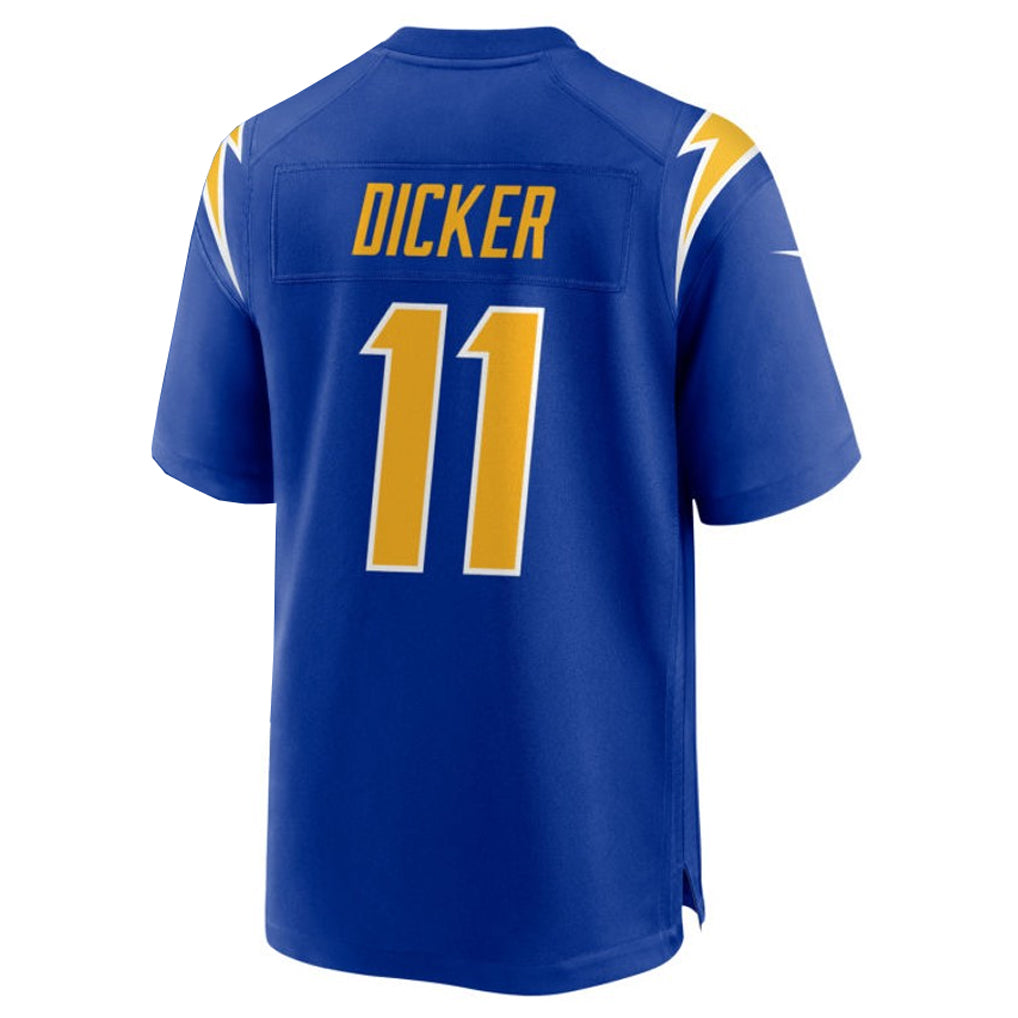 Kooe LA.Chargers #11 Cameron Dicker Player Royal Home Game Stitched Jerseys