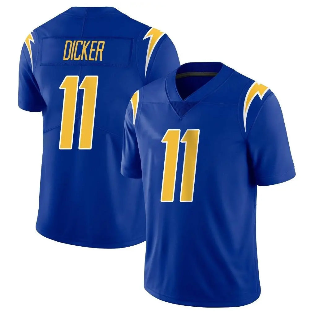 Kooe LA.Chargers #11 Cameron Dicker Player Royal Limited Vapor Home Game Stitched Jerseys