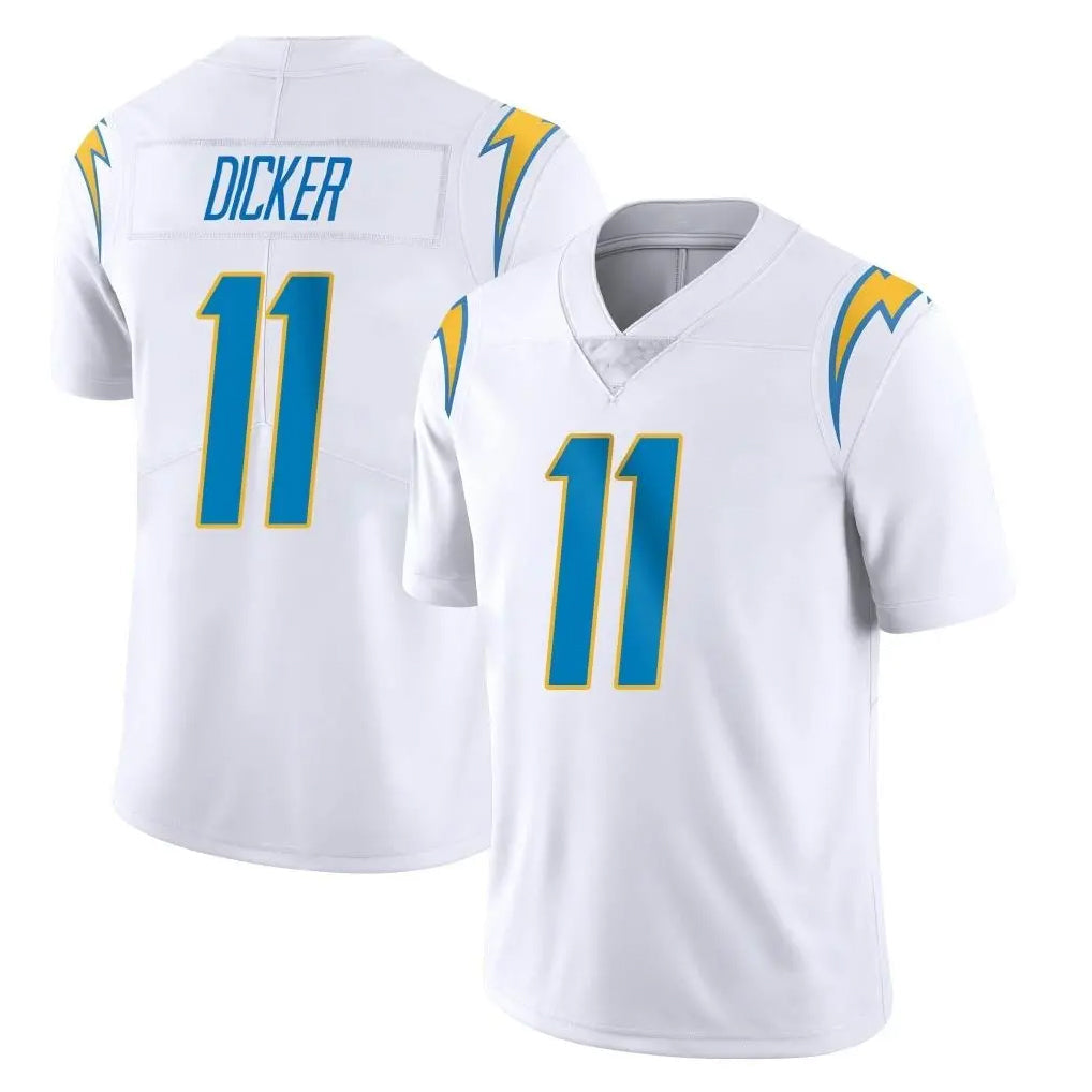 Kooe LA.Chargers #11 Cameron Dicker Player White Limited Vapor Untouchable Home Game Stitched Jerseys