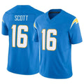 Kooe LA.Chargers #16 J.K. Scott Player Blue Limited Vapor F.U.S.E. Home Game Stitched Jerseys