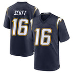 Kooe LA.Chargers #16 J.K. Scott Player Navy Alternate Home Game Stitched Jerseys