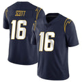 Kooe LA.Chargers #16 J.K. Scott Player Navy Limited Vapor Untouchable Home Game Stitched Jerseys