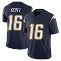Kooe LA.Chargers #16 J.K. Scott Player Navy Vapor F.U.S.E. Limited Home Game Stitched Jerseys