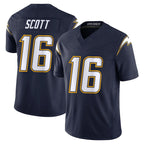 Kooe LA.Chargers #16 J.K. Scott Player Navy Vapor F.U.S.E. Limited Home Game Stitched Jerseys