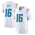 Kooe LA.Chargers #16 J.K. Scott Player White Limited Vapor Untouchable Home Game Stitched Jerseys