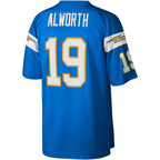 Kooe LA.Chargers #19 Lance Alworth Mitchell & Ness Powder Blue Legacy Replica Jersey