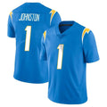 Kooe LA.Chargers #1 Quentin Johnston Player Blue Limited Vapor Untouchable Home Game Stitched Jerseys