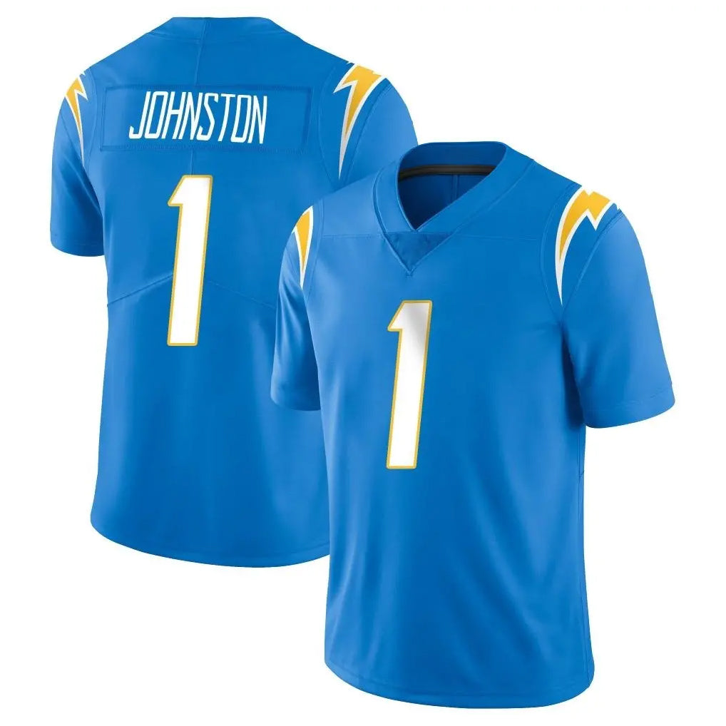 Kooe LA.Chargers #1 Quentin Johnston Player Blue Limited Vapor Untouchable Home Game Stitched Jerseys