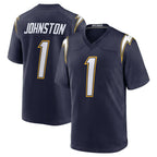 Kooe LA.Chargers #1 Quentin Johnston Player Navy Alternate Home Game Stitched Jerseys