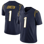 Kooe LA.Chargers #1 Quentin Johnston Player Navy Limited Vapor Untouchable Home Game Stitched Jerseys