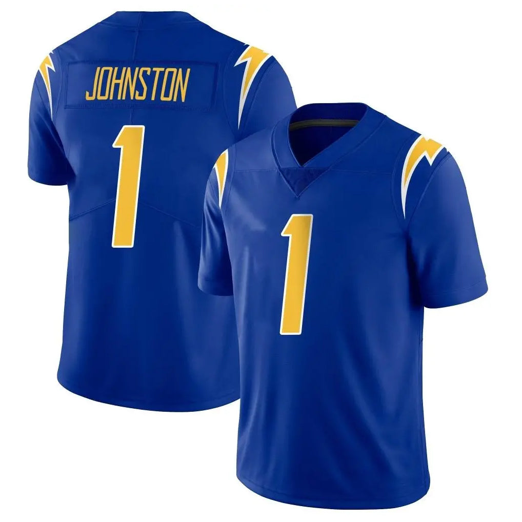 Kooe LA.Chargers #1 Quentin Johnston Player Royal Limited Vapor Home Game Stitched Jerseys