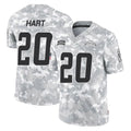 Kooe LA.Chargers #20 Cam Hart Player Arctic Camo Salute To Service Limited Game Stitched Jerseys