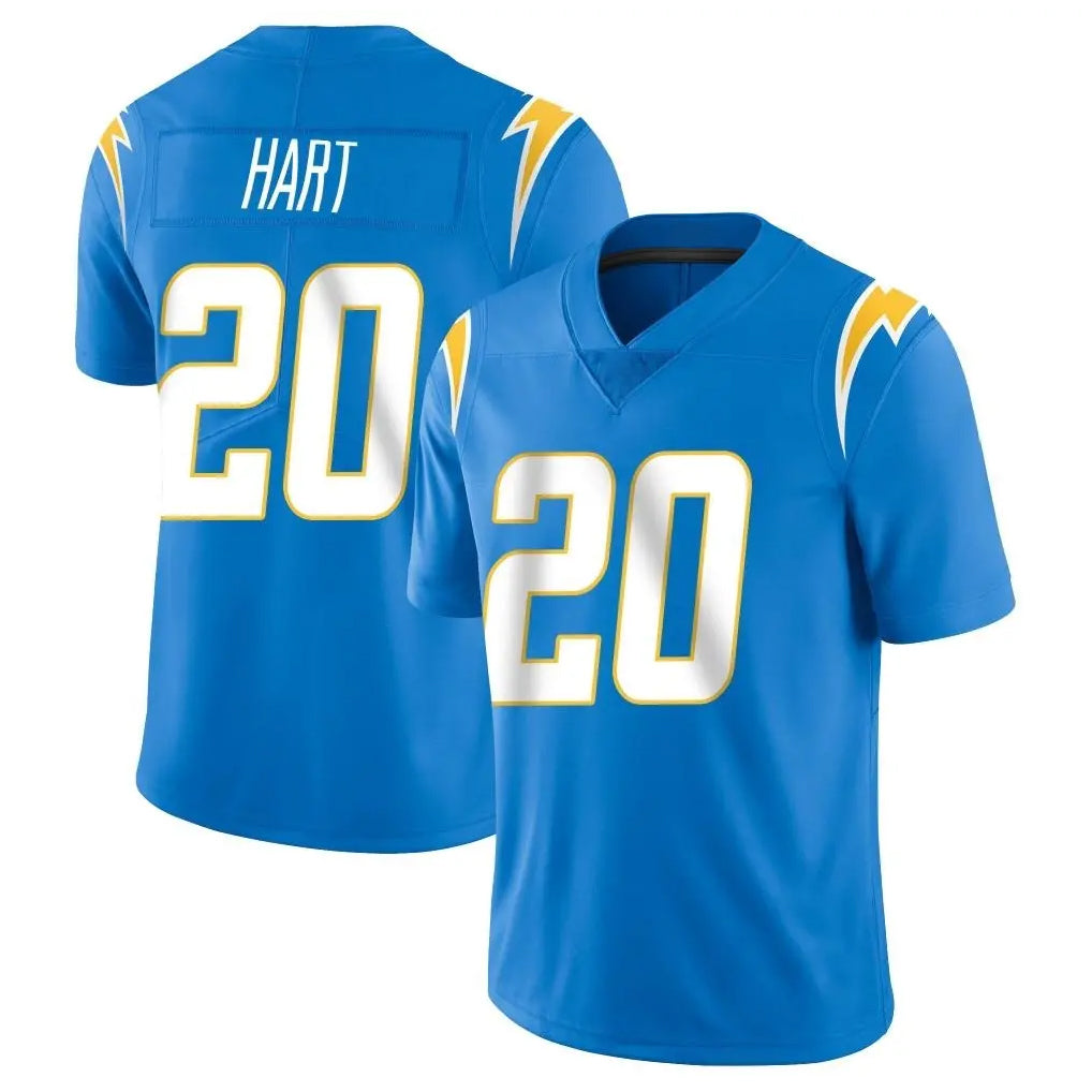 Kooe LA.Chargers #20 Cam Hart Player Blue Limited Vapor Untouchable Home Game Stitched Jerseys