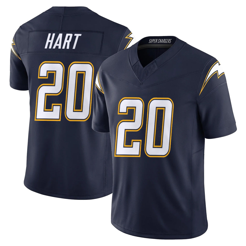 Kooe LA.Chargers #20 Cam Hart Player Navy Vapor F.U.S.E. Limited Home Game Stitched Jerseys
