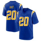 Kooe LA.Chargers #20 Cam Hart Player Royal Home Game Stitched Jerseys