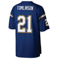 Kooe LA.Chargers #21 LaDainian Tomlinson Mitchell & Ness Navy Retired Player Legacy Replica Jersey Stitched Jerseys