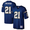 Kooe LA.Chargers #21 LaDainian Tomlinson Mitchell & Ness Navy Retired Player Legacy Replica Jersey Stitched Jersey