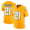 Kooe LA.Chargers #21 LaDainian Tomlinson Player Gold F.U.S.E. Vapor Limited Stitched Jerseys