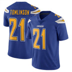 Kooe LA.Chargers #21 LaDainian Tomlinson Player Navy Color Rush Vapor Untouchable Stitched Jerseys