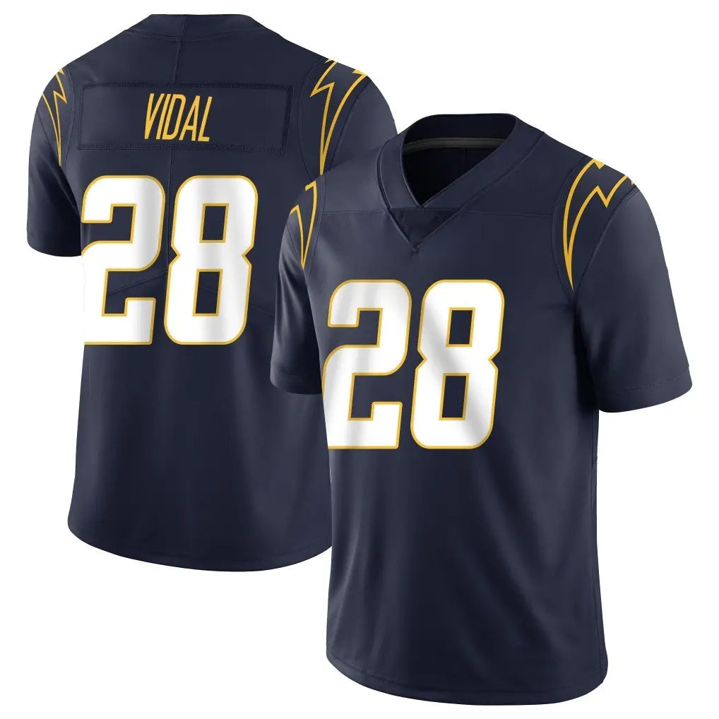 Kooe LA.Chargers #28 Kimani Vidal Player Navy Limited Vapor Untouchable Home Game Stitched Jerseys