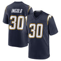 Kooe LA.Chargers #30 Alec Ingold Player Navy Alternate Home Game Stitched Jerseys