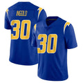 Kooe LA.Chargers #30 Alec Ingold Player Royal Limited Vapor Home Game Stitched Jerseys