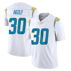 Kooe LA.Chargers #30 Alec Ingold Player White Limited Vapor Untouchable Home Game Stitched Jerseys