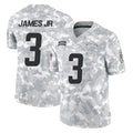 Kooe LA.Chargers #3 Derwin James Jr. Player Arctic Camo Salute To Service Limited Game Stitched Jerseys