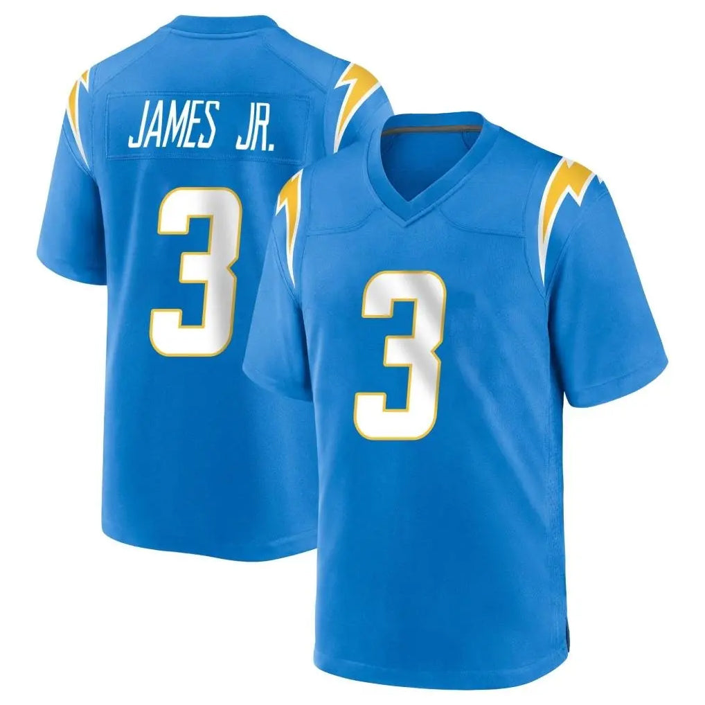 Kooe LA.Chargers #3 Derwin James Jr. Player Blue Home Game Stitched Jerseys