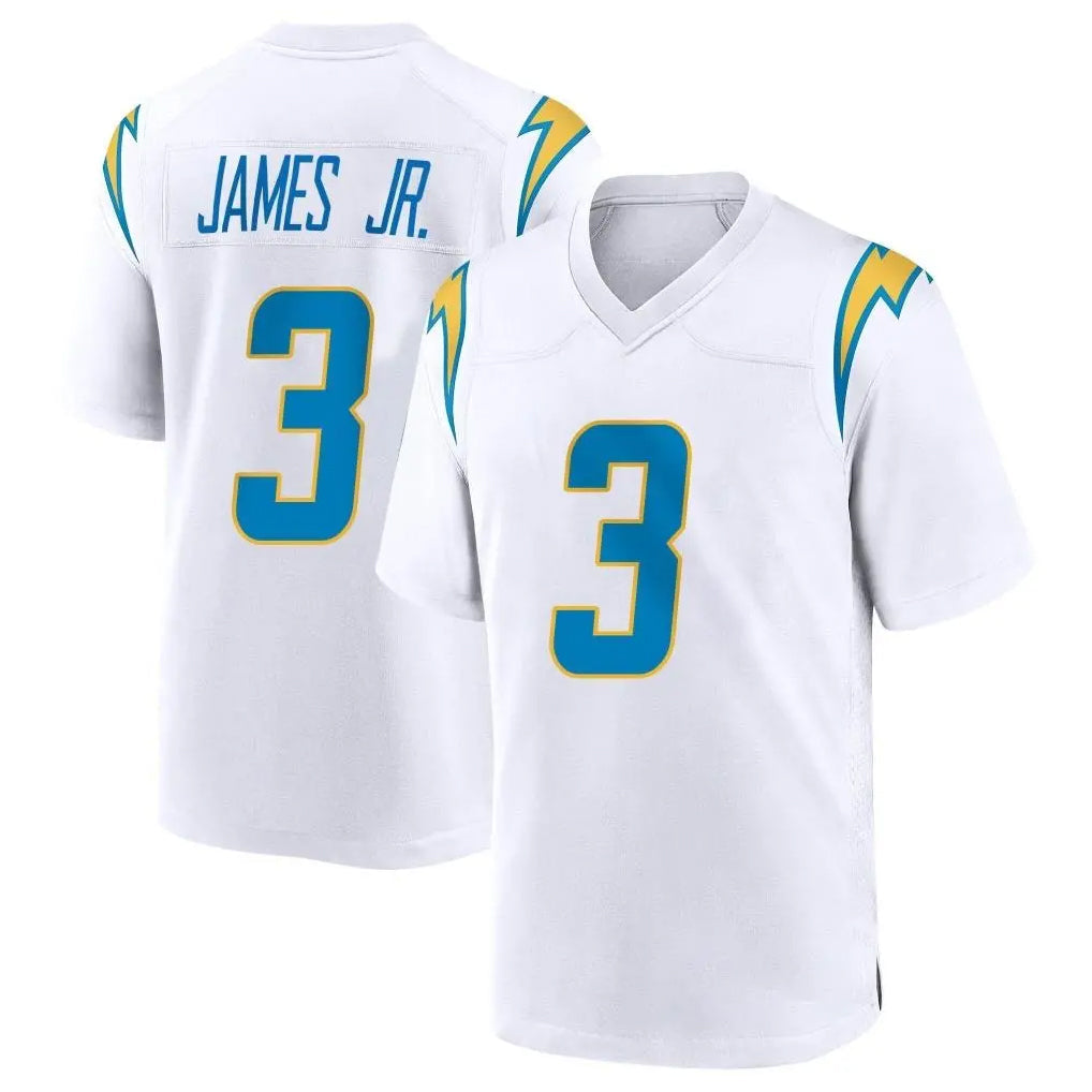 Kooe LA.Chargers #3 Derwin James Jr. Player White Home Game Stitched Jerseys