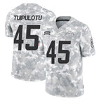 Kooe LA.Chargers #45 Tuli Tuipulotu Player Arctic Camo Salute To Service Limited Game Stitched Jerseys