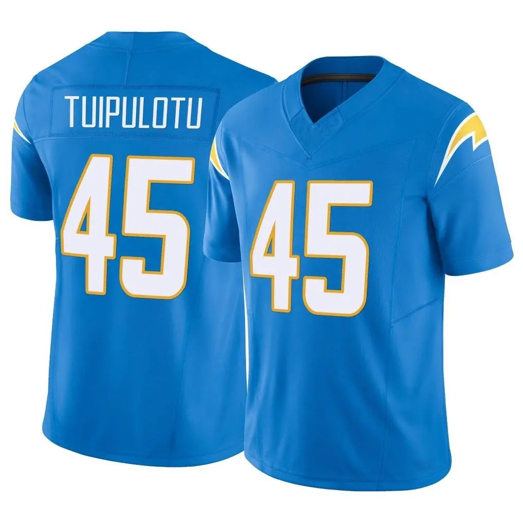 Kooe LA.Chargers #45 Tuli Tuipulotu Player Blue Limited Vapor F.U.S.E. Home Game Stitched Jerseys