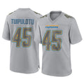 Kooe LA.Chargers #45 Tuli Tuipulotu Player Gray Atmosphere Fashion Home Game Stitched Jerseys