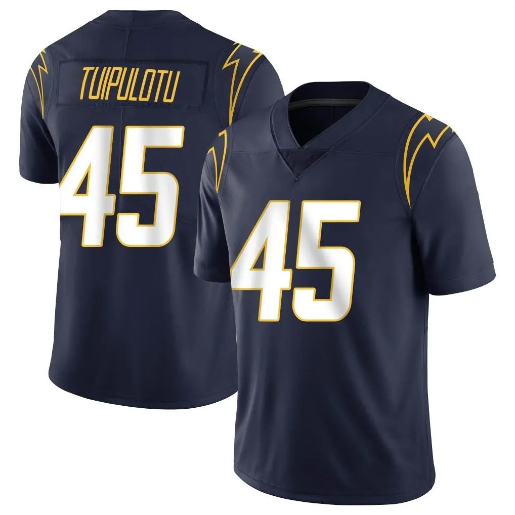 Kooe LA.Chargers #45 Tuli Tuipulotu Player Navy Limited Vapor Untouchable Home Game Stitched Jerseys