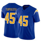 Kooe LA.Chargers #45 Tuli Tuipulotu Player Royal Limited Vapor F.U.S.E. Home Game Stitched Jerseys